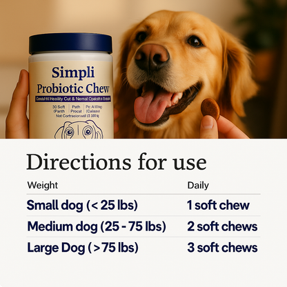 Dog Probiotic Chews
