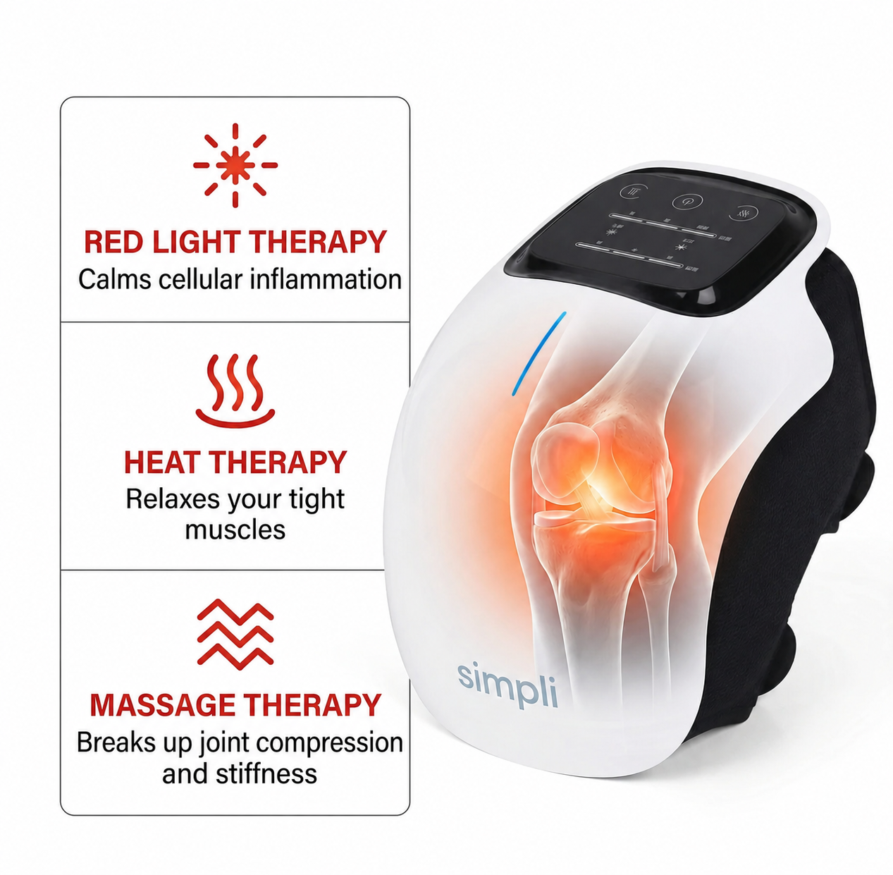 Heated Knee Relief Massager